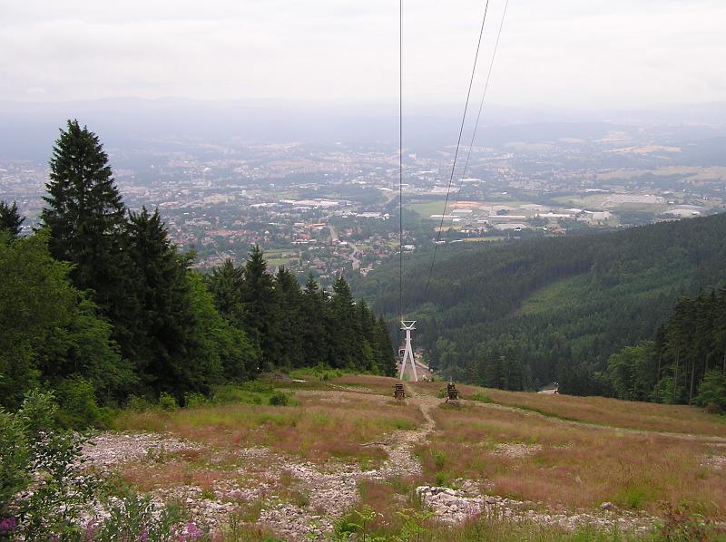 P7020448.JPG - Liberec a lanovka na Ještěd